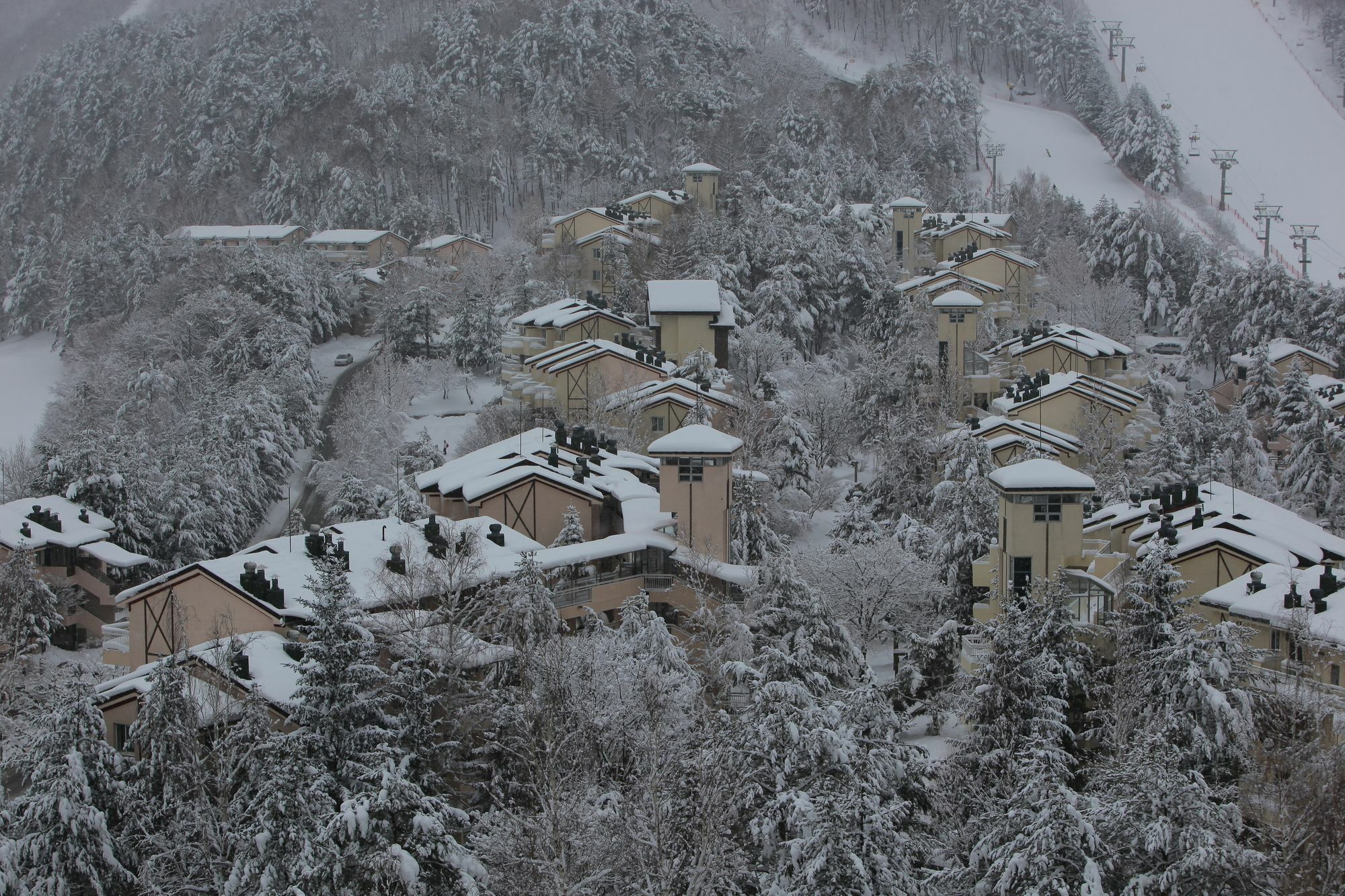 Yongpyong Resort Villa Condominium Пхьончхан Екстер'єр фото